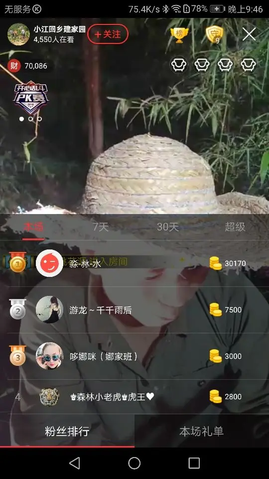 户外江哥的主播照片