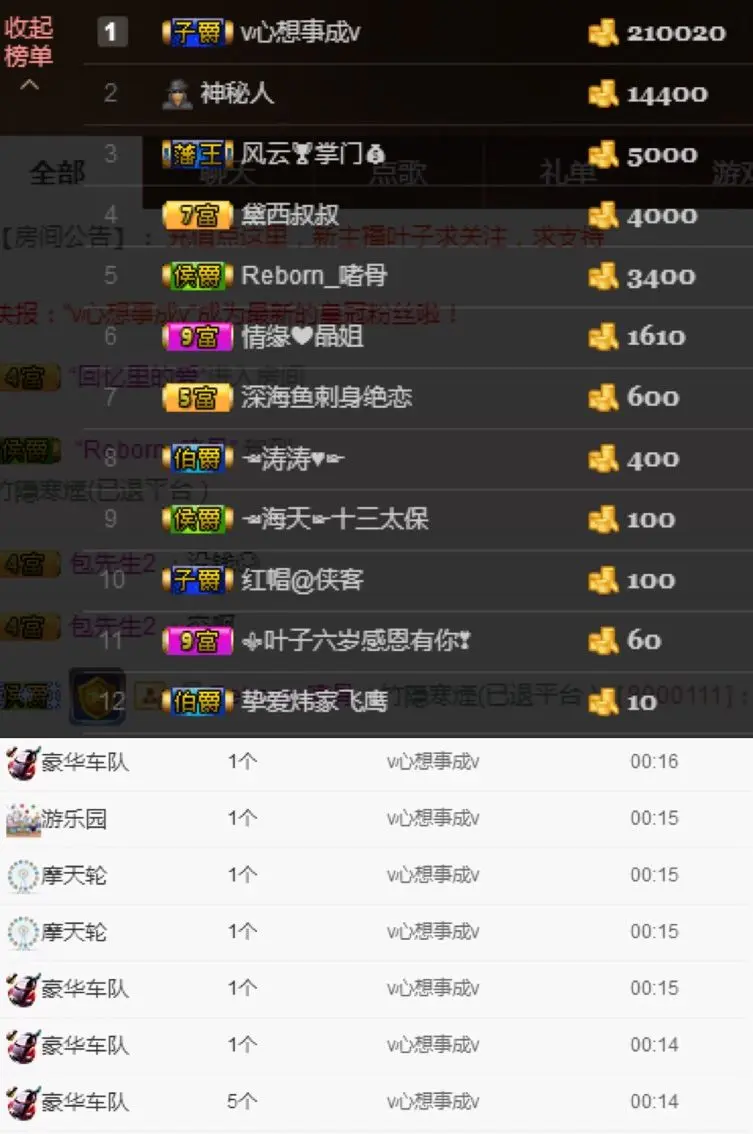 叶子贺我床侯爵啦的主播照片