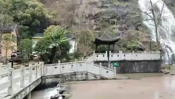 温州凤凰山瀑布