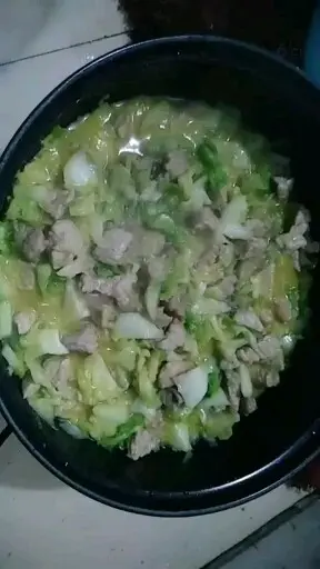 自己炒的菜