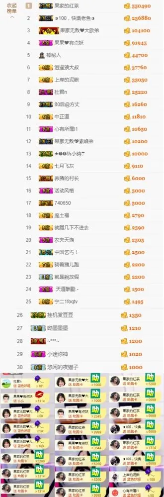 小果❤️求过任务的主播照片