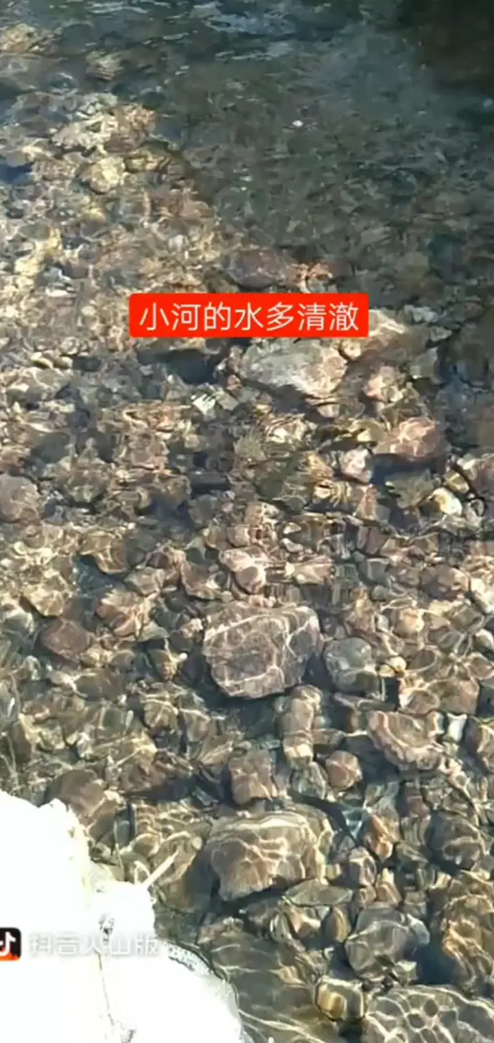 没有污染的小河