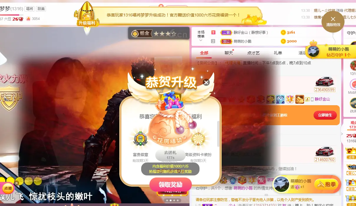 萌萌的小鹏主播图片