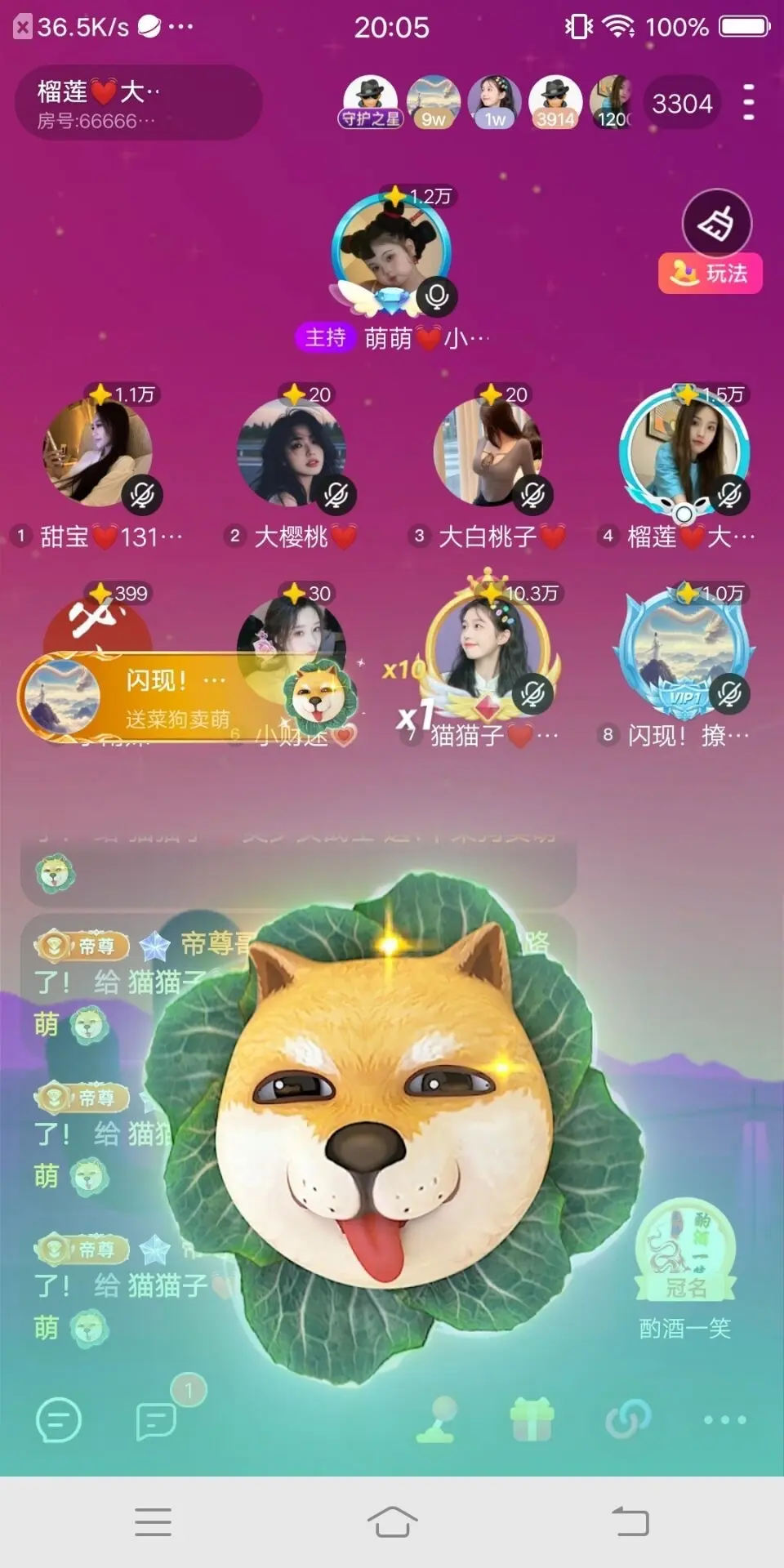 猫猫子💓窈窕淑女～主播图片