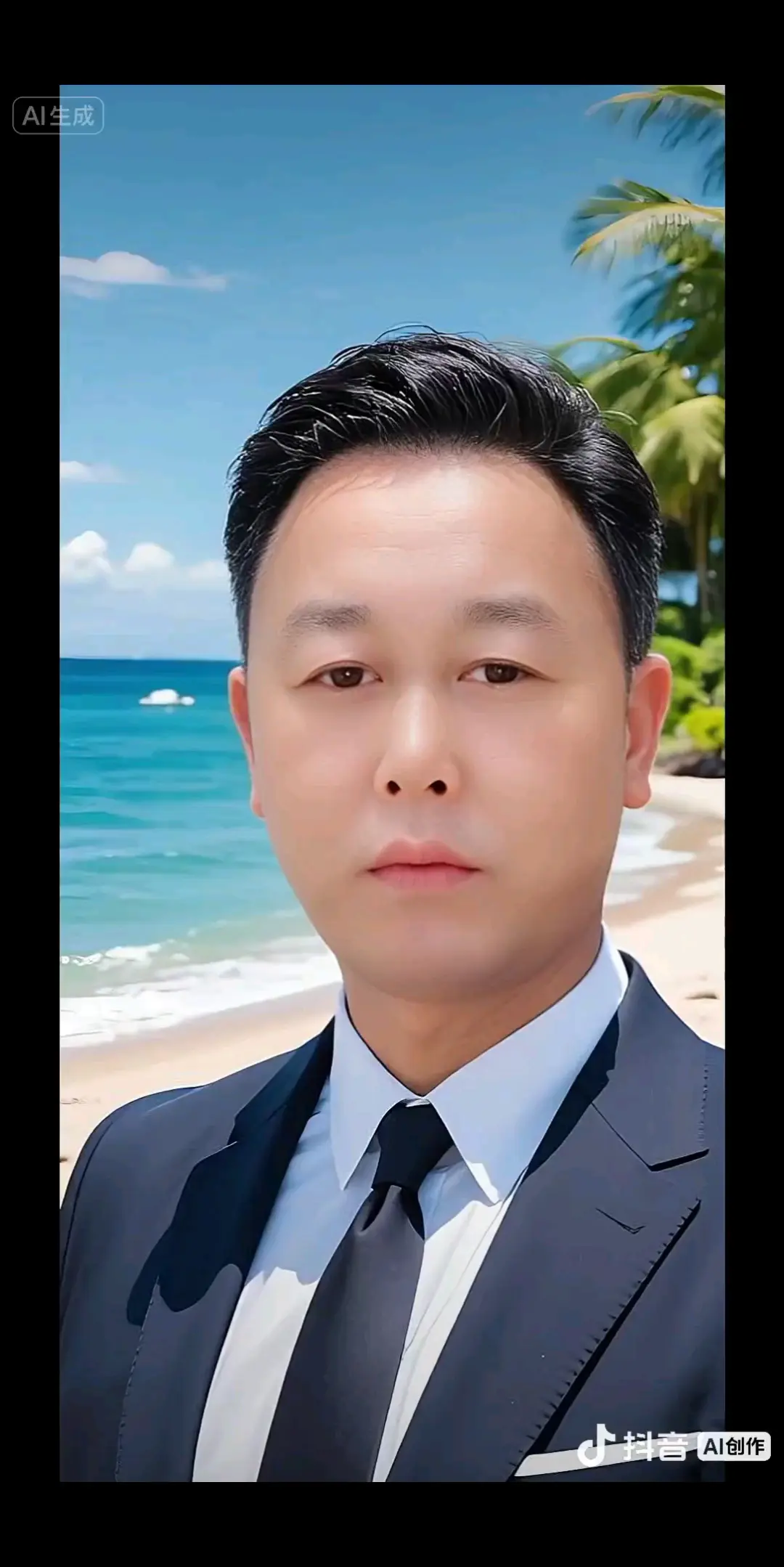 好多年了，没穿西装打