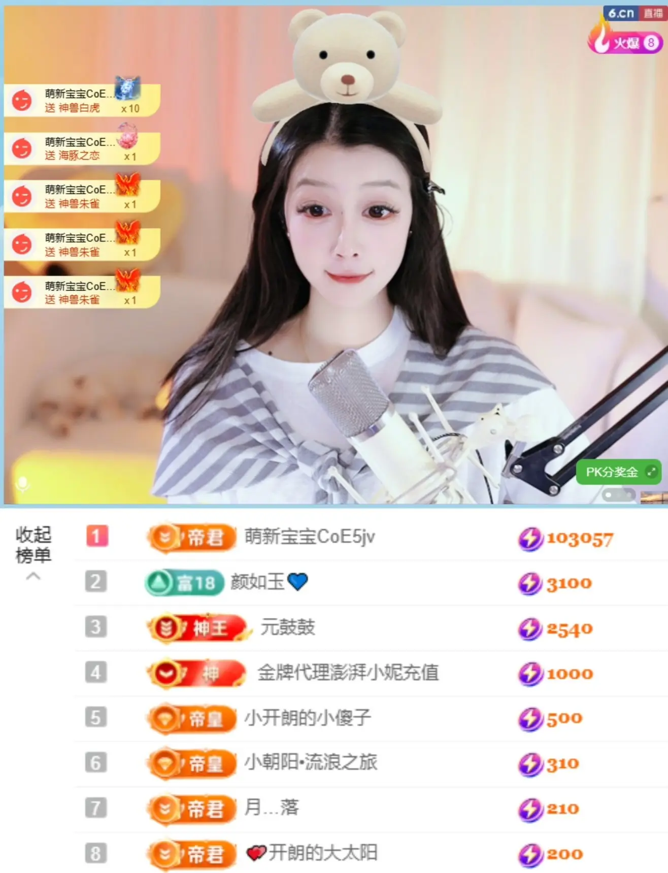天天kl！主播图片