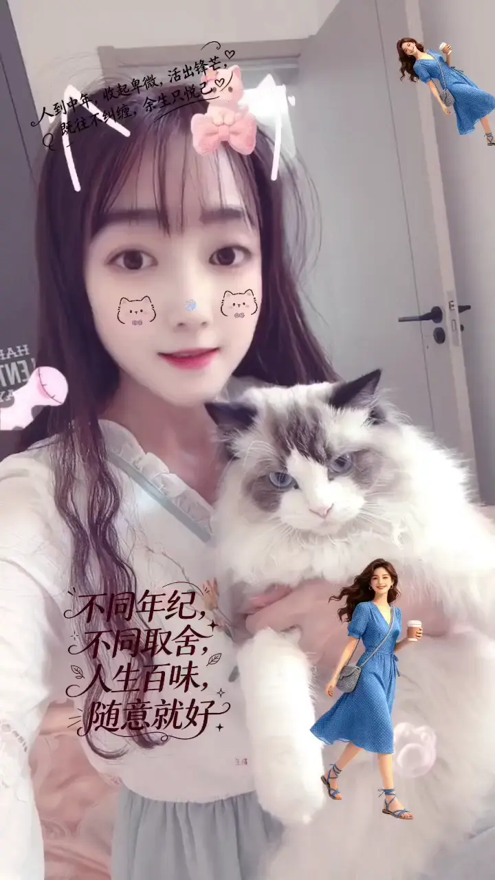 布偶猫与我💗💗💗💖💖