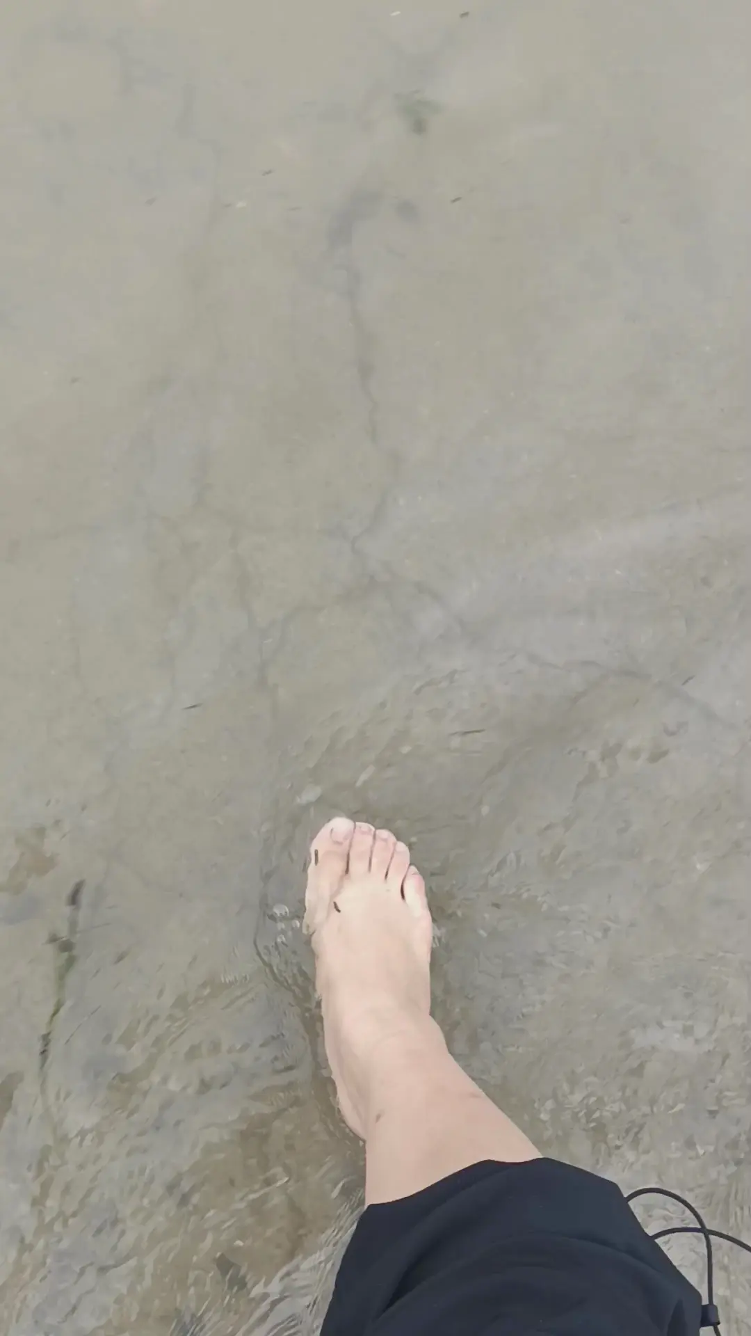 脚丫子进水里咋就这么